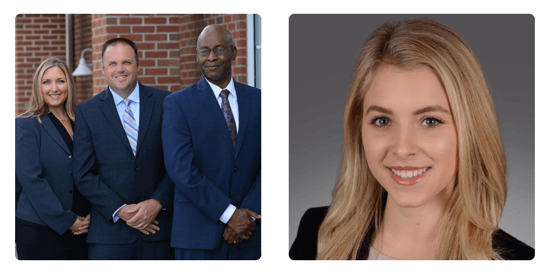 corporate-headshots-charlotte-nc 2x2 grid of headshot photography examples