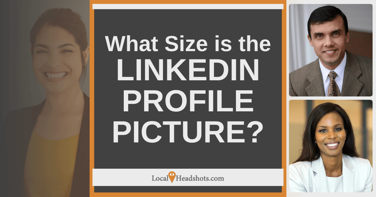 What size is the LinkedIn profile picture